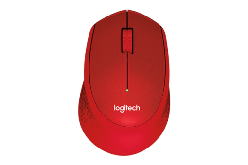 Chuột không dây Logitech M331 SILENT PLUS Đỏ